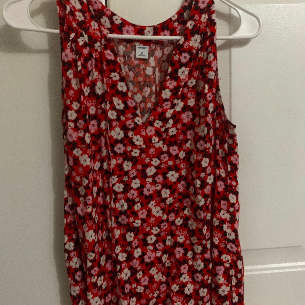 Floral Tank Loose Fit